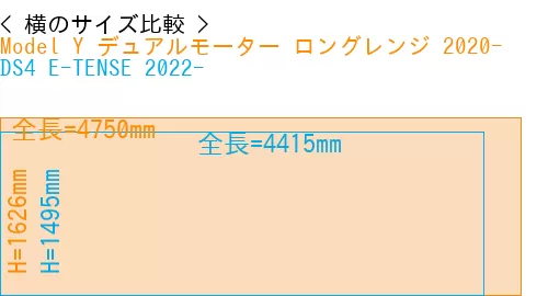 #Model Y デュアルモーター ロングレンジ 2020- + DS4 E-TENSE 2022-